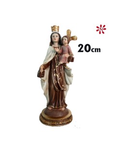 Virgen Carmen Res 20Cm Base...
