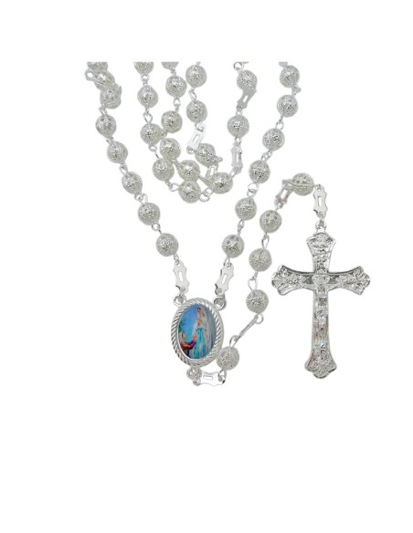 Virgen Del Pilar Res 30cm Con Dos Angelitos P51