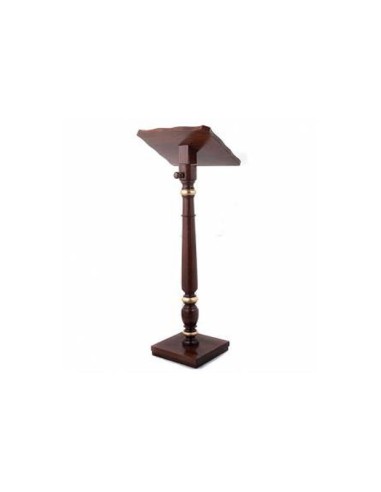 Atril Sede Madera Alto Columna...