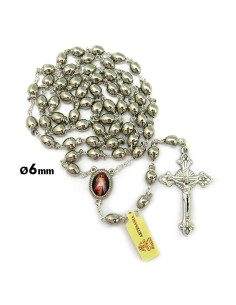 Rosario Metal Bola Forma De...