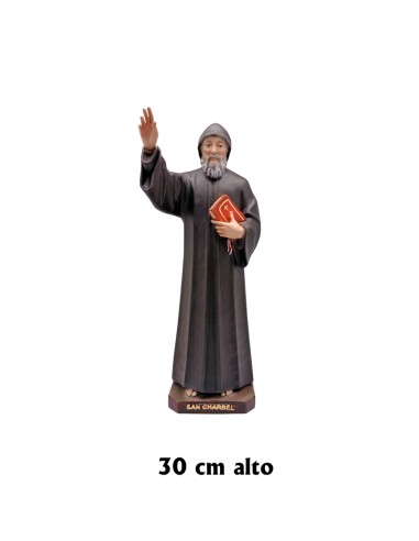 San Charbel Res 30cm Decorado