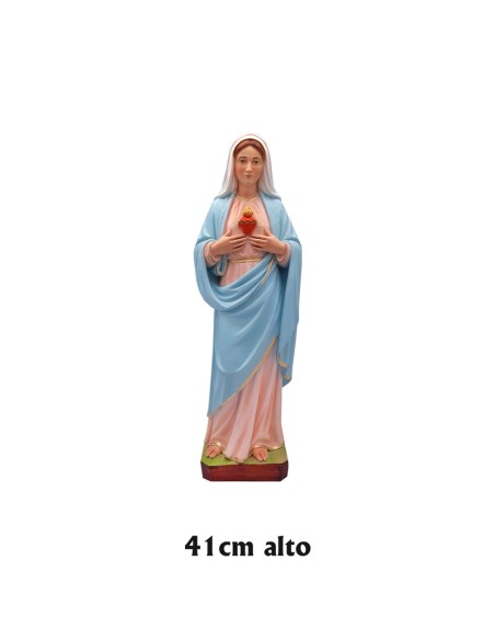 Sagrado Corazon De Maria Res 40cm Decorado