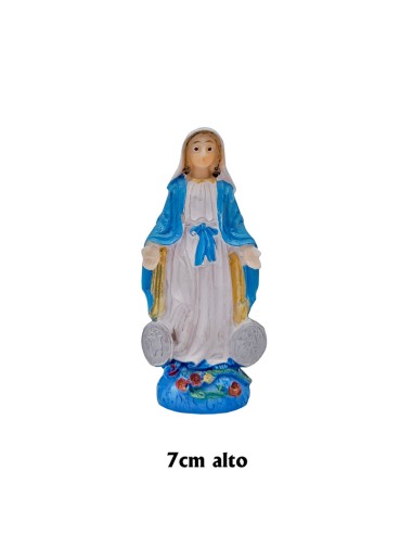 Virgen Milagrosa Res 8cm