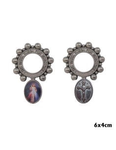 Rosario Dedo Metal Con Foto...