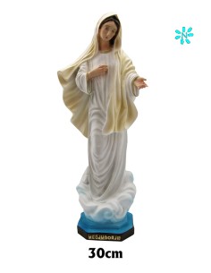 Virgen Medjugorje Res 30Cm...