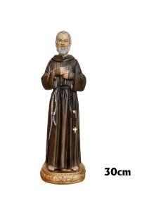 San Padre Pio Res 30Cm Base...