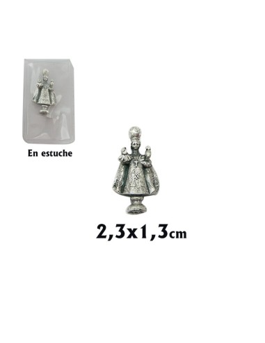 Imagen Metal 2. 3cm Niño Jesús De Praga Bolsita Individual Transparente