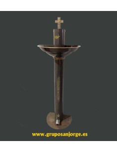 Pila Agua Bendita Con Pie...