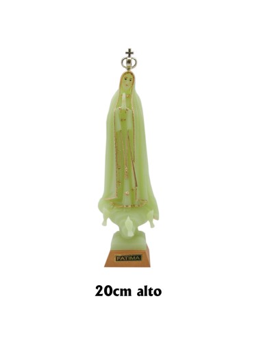 Virgen Fatima 18cm Fosforo