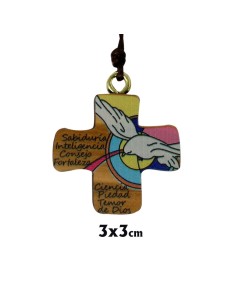 Cruz Madera Pintada...