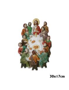 Santa Cena Res 30Cm X 17Cm...
