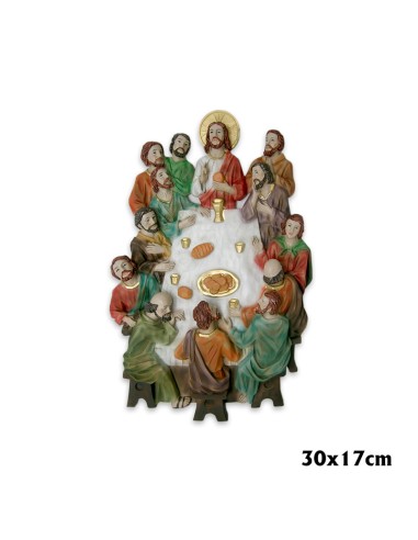 Santa Cena Res 30Cm X 17Cm Para Colgar