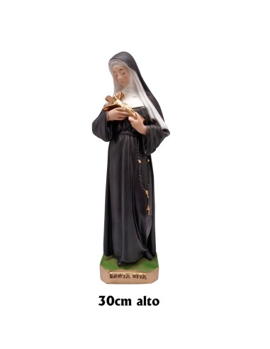 Santa Rita Res 30Cm Decorado
