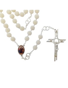 Rosario Perla Blanca 12Mm...