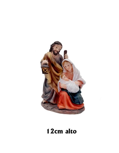 Sagrada Familia Res 12cm Nizzzzzo en brazos de la Virgen