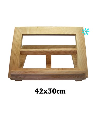 Atril Madera 30X42cm Tono Natural