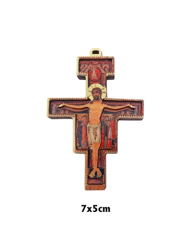 Cruz San Francisco 8X5cm Bidimensional