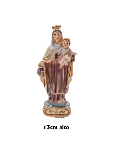 Virgen Carmen Res 13Cm Pj8 Base...