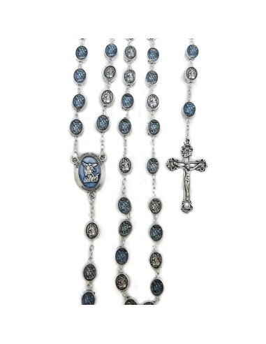 Rosario Metal San Miguel Con Esmalte...