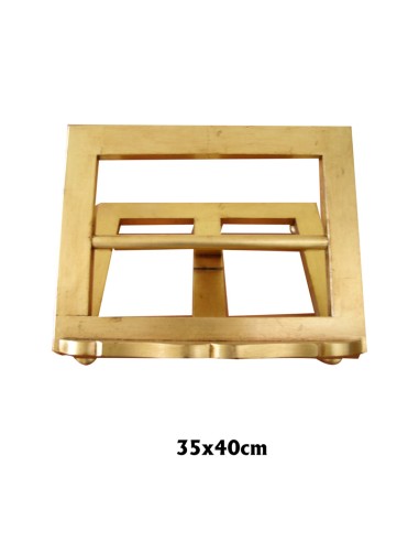 Atril Madera Altar 40x35cm Dorado