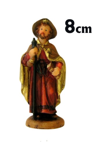 Santiago Apostol Peregrino Res 8cm