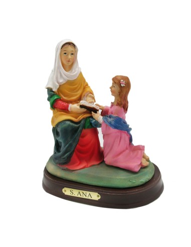 Santa Ana Con La Virgen Niña Leyendo...