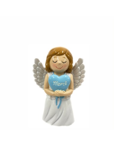 Angel Mes Marzo Con Corazon Infantil