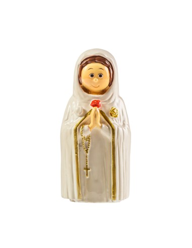 Virgen Rosa Mistica 9cm Infantil