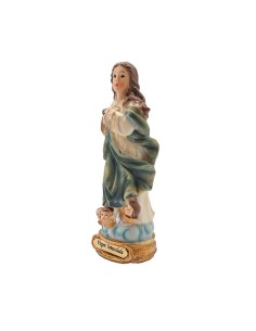 Medallon Cristal 7Cm Virgen...