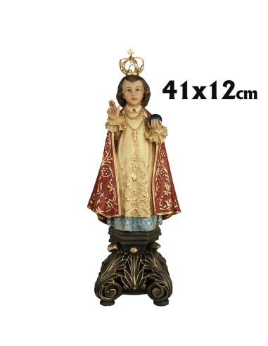 Niño De Praga Mar 41X12cm Decorado