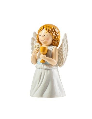 Angel Primera Comunion Azul 9cm Infantil