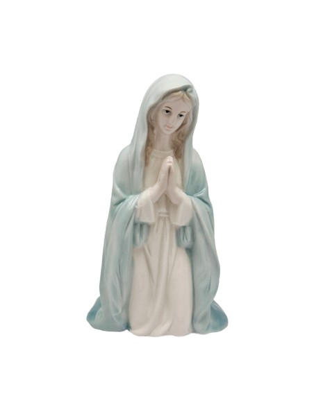 Nacimiento Sagrada Familia Porcelana 3 Figuras A Color 27X13cm