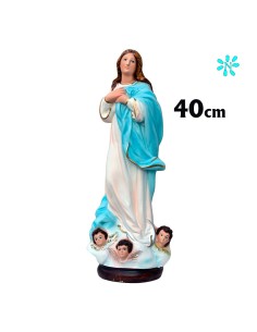 Virgen Purisima Res 40cm...