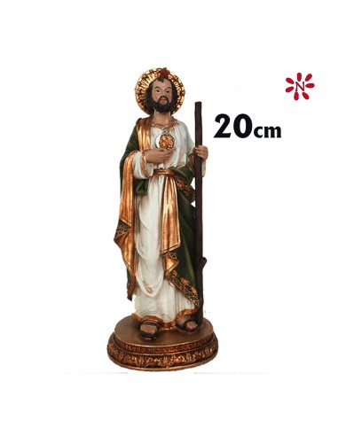 San Judas Res 20cm Base Redonda...
