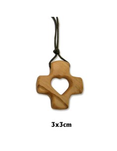 Cruz Madera Calada Con...