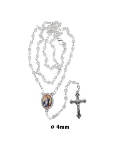 Rosario Cristal Tallado 4mm...