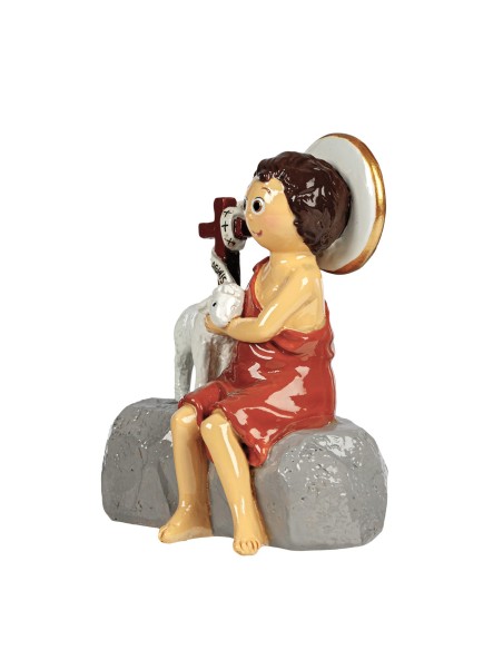 San Juan Bautista Niño Con Oveja Infantil