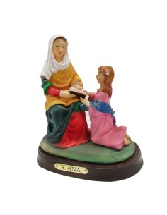 Santa Ana Con La Virgen...