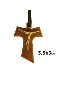 Crucifijo metal plano...