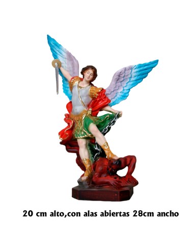 San Miguel Res 20Cm Decorado Alas...