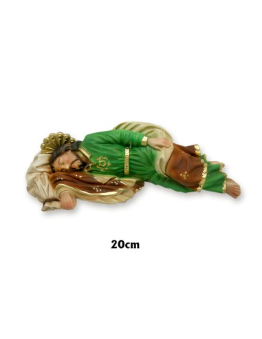 San Jose Durmiente Res 20cm Decorado...