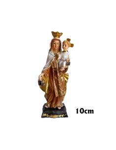 Virgen Carmen Res 10cm Base...