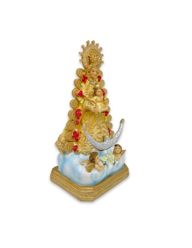 Virgen Del Rocio Res 25cm Base P60 Y P61
