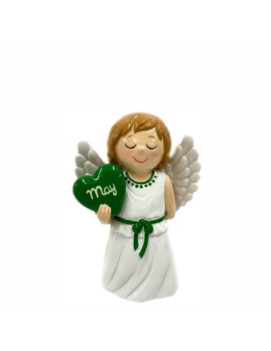 Angel Mes Abril Con Corazon Infantil