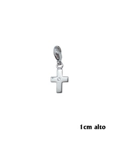 Cruz Plata Rodiada Lisa...