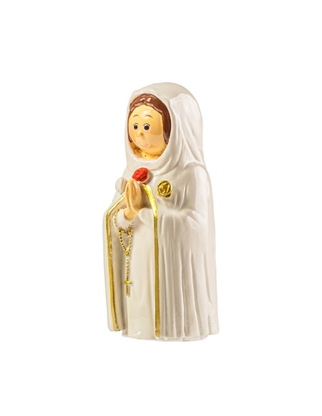 Virgen Rosa Mistica 9Cm Infantil