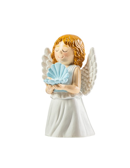 Angel Bautismo Azul 9Cm Infantil
