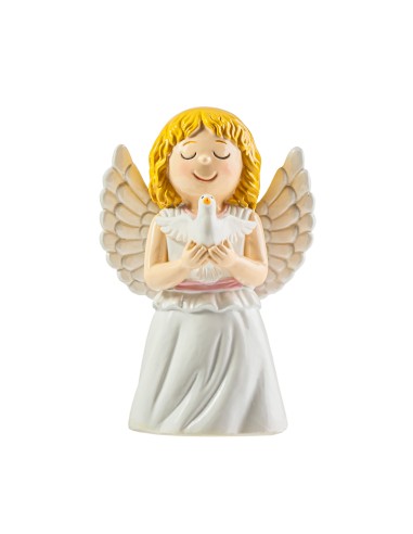 Angel De La Confirmacion Rosa 9Cm...