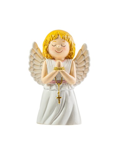 Angel De La Oracion Rosa 9Cm Infantil