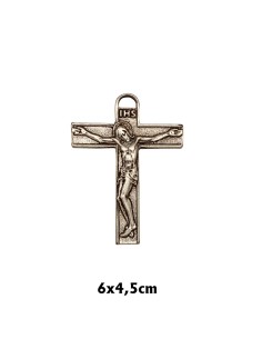 Crucifijo metal plano...